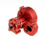 GDS Racing Alloy Gearbox w/ Gear Set Red for Axial SCX10 II Gen.2