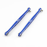 GDS Racing Alloy Tie Rods Blue for Traxxas 1/5 Xmaxx Silver 2 pieces