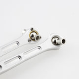 GDS Racing Alloy Tie Rods Silver for Traxxas 1/5 Xmaxx Silver 2 pieces