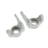 GDS Racing Large Angle Front Knuckle Steering Arms Silve For Axial SCX10 II Pair
