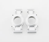 GDS Racing Rear Wheel Hub Carriers Silver for Traxxas X-MAXX 1/5 RC Truck (2pc)