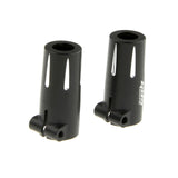 GDS Racing Alloy Rear Hubs/Axle Lock-Outs Black for Axial SCX10 II