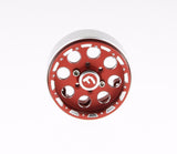 GDS Racing Four 1.9" Red Alloy Beadlock Wheel Rim Wide 1" for RC Model #093RD