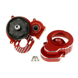 GDS Racing Alloy Gearbox w/ Gear Set Red for Axial SCX10 II Gen.2