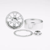 GDS Racing Four 1.9" Red Alloy Beadlock Wheel Rim Wide 1" for RC Model #094SL