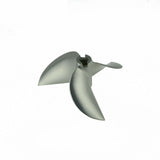Billet Machined 3-Blade Alloy Prop Propeller For 6.35mm 1/4" Prop Shaft #6917