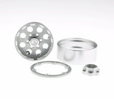 GDS Racing One 1.9" Silver Alloy Beadlock Wheel Rim Wide 1" for RC Model #093SX1