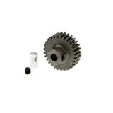 GDS Racing M0.8 29T Pinion Gear Steel for 1/8" 3.175mm and 5mm Shaft
