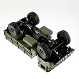 WPL #B-24 1:16 2.4G 4WD RTR RC Crawler Military Truck Toy for Kids Dark Green