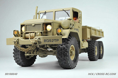 Cross-RC HC6 1/12 6x6 6WD Military Off Road RC Tractor Kit Truck Crawler
