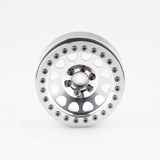 ALIENTAC (1)One 2.2" Alloy Beadlock Wheel Rim Wide 1" for RC Model #065X1