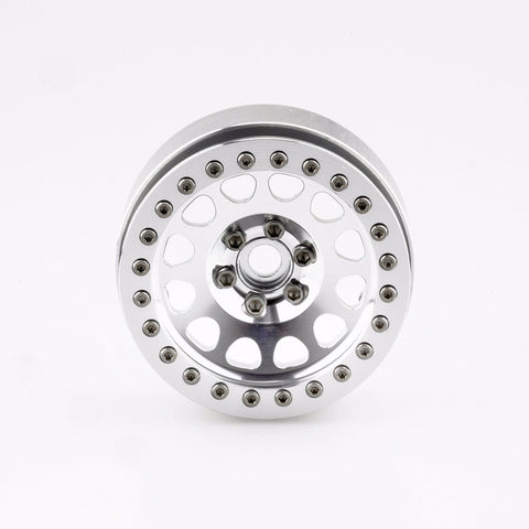 ALIENTAC (1)One 2.2" Alloy Beadlock Wheel Rim Wide 1" for RC Model #065X1