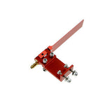 95mm Aluminium Rudder with Water Pickup for R/C Boat Red