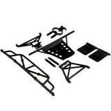 LC RACING SC Bumper Set Black for EMB-SC EP 1:14 RC Car Off Road #L6039