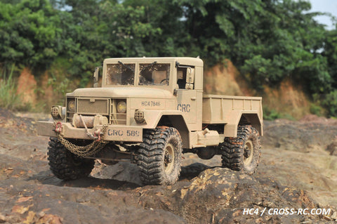 CROSS-RC HC4 4WD 1/10 Scale Off Road Military Truck Rock Crawler KIT
