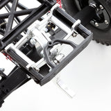 ALLOY ADJUSTABLE TOW HITCH FOR RC Crawler SCX10 Silver