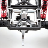ALLOY ADJUSTABLE TOW HITCH FOR RC Crawler SCX10 Silver