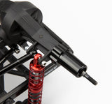 Aluminum Rear Knuckle Arm/Axle Lockouts Black 2pc 1/10 RC Crawler Axial SCX10
