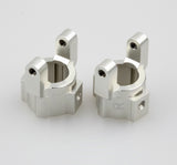 Aluminum C Hub Carrier/Rear Knuckle Arm Silver 2pcs For Axial AX10 SCX10