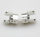 Aluminum C Hub Carrier/Rear Knuckle Arm Silver 2pcs For Axial AX10 SCX10