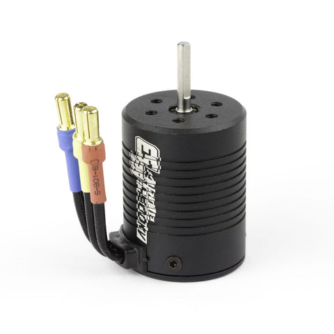 LC Racing L6048 4-Pole 4500KV Brushless Motor for 1/14 RC Car (2020 New Version)