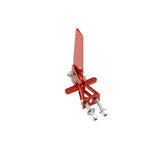66MM Alloy Professional Steering Rudder for Catamaran RC Boat Red