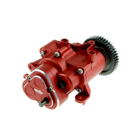 GDS Racing Alloy Gearbox Assembly For Traxxas TRX-4 for RC Car Red