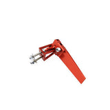 66MM Alloy Professional Steering Rudder for Catamaran RC Boat Red