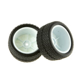 LC Racing 12mm Mounted Rear Tire Set (Pair) for EMB-1 EP 1:14 RC Buggy #L6230