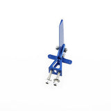 66MM Alloy Professional Steering Rudder for Catamaran RC Boat Blue