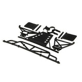 LC RACING SC Bumper Set Black for EMB-SC EP 1:14 RC Car Off Road #L6039