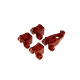 GDS Racing CNC Alloy Front&Rear Lower Link Shock Mount For Traxxas Trx-4 Red