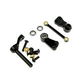 Steering Assembly Alloy For Tamiya CC01 RC Crawler Black