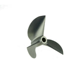 Billet Machined 3-Blade Alloy Prop Propeller For 6.35mm 1/4" Prop Shaft #7017