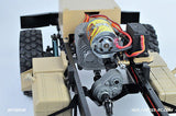 Cross-RC HC6 1/12 6x6 6WD Military Off Road RC Tractor Kit Truck Crawler