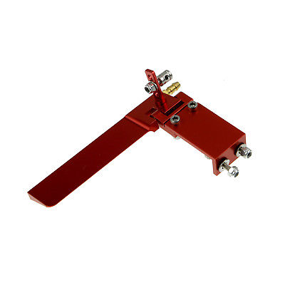 95mm Aluminium Rudder with Water Pickup for R/C Boat Red