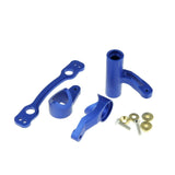 GDS Racing Alloy Steering Assembly for Arrma Kraton Senton/Talion/Typhon Blue
