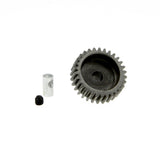 GDS Racing M0.8 30T Pinion Gear Steel for 1/8" 3.175mm and 5mm Shaft